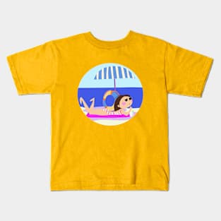 Beach season Kids T-Shirt